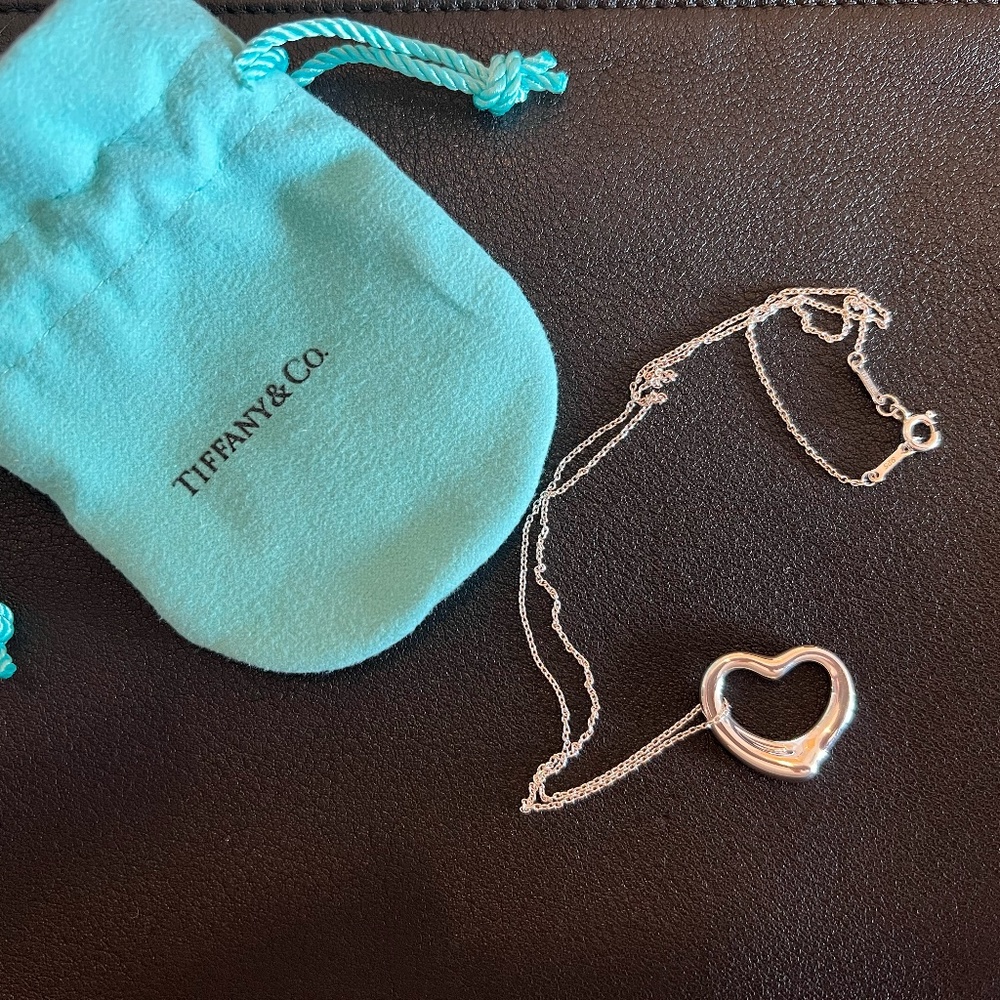 Tiffany & Co. Elsa Peretti Open Heart Pendant